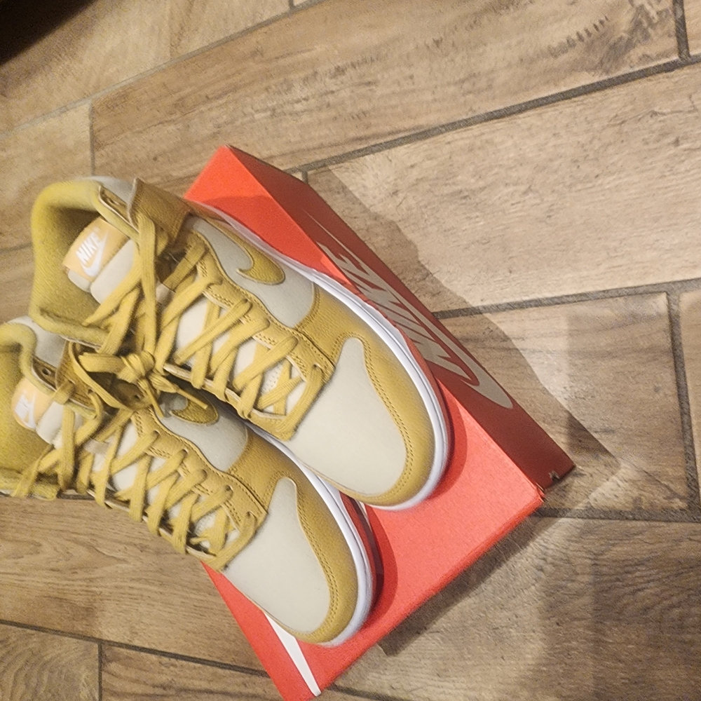 Mens Nike Dunk Hi Retro PRM Sneakers